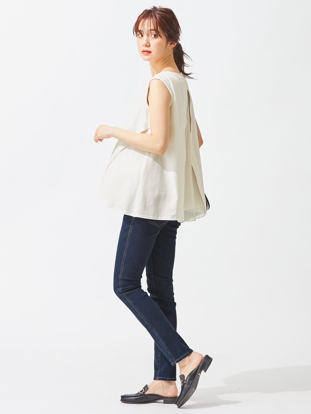 マタニティ パンツ|P・パンツ　ストレッチデニムスキニー（Special price）|インディゴ