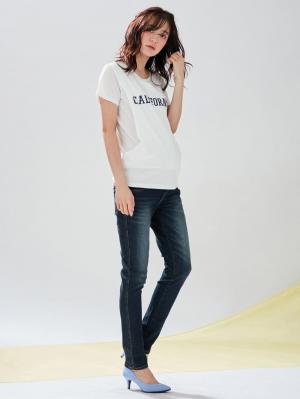 マタニティ パンツ|P・パンツ　ストレッチデニムスキニー（Special price）|ダークブルー