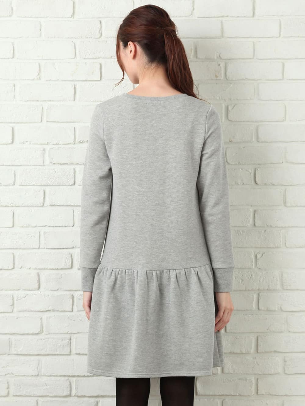 マタニティ ワンピース 授乳口付 裏起毛ワンピース マタニティウェア 授乳服通販 エンジェリーベ 公式