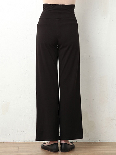 マタニティ パンツ|fairy（フェアリー）【産前産後対応】らくちんパンツ（ストレート）【出産後も長く使える】