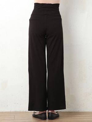 マタニティ パンツ|fairy（フェアリー）【産前産後対応】らくちんパンツ（ストレート）【出産後も長く使える】