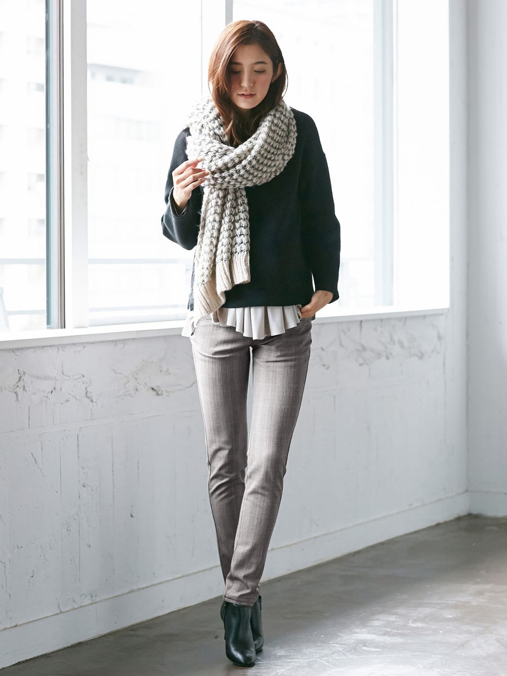 マタニティ パンツ|【産前産後対応】360°ストレッチスキニーパンツ【出産後も長く使える】