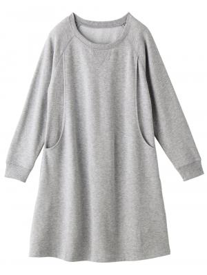 マタニティ パジャマ・ルームウェア|【授乳口付】裏起毛ワンピース＆産後も使えるレギンスセット