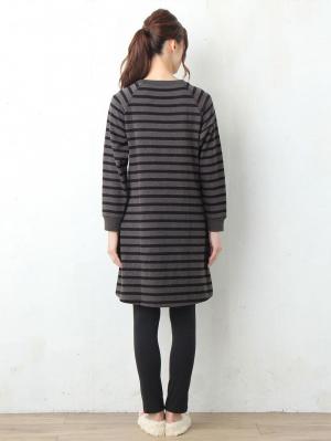 マタニティ パジャマ・ルームウェア|【授乳口付】裏起毛ワンピース＆産後も使えるレギンスセット