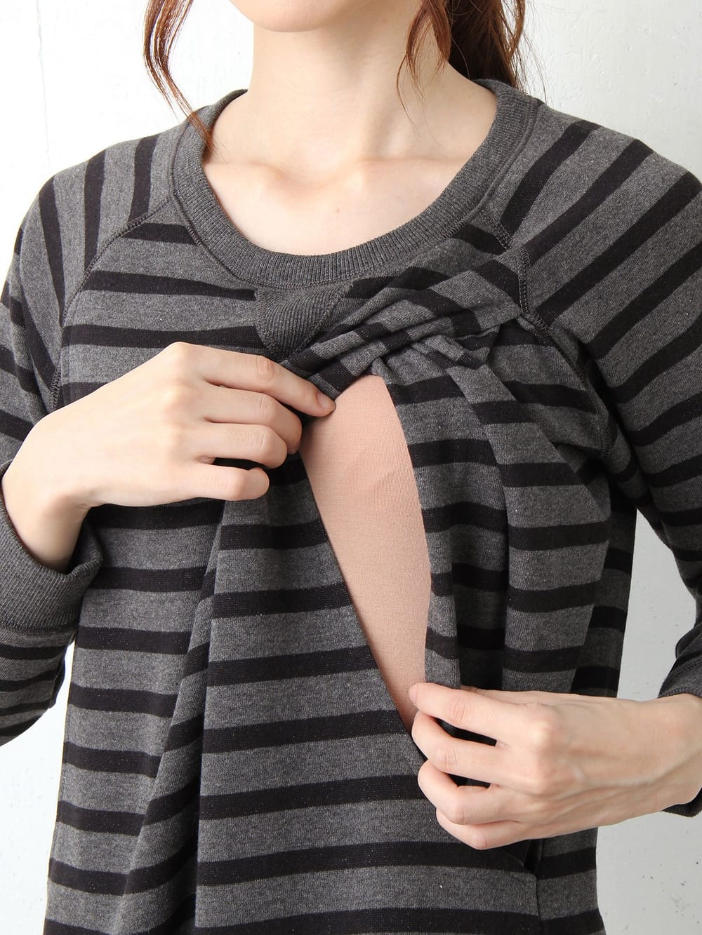 マタニティ パジャマ・ルームウェア|【授乳口付】裏起毛ワンピース＆産後も使えるレギンスセット