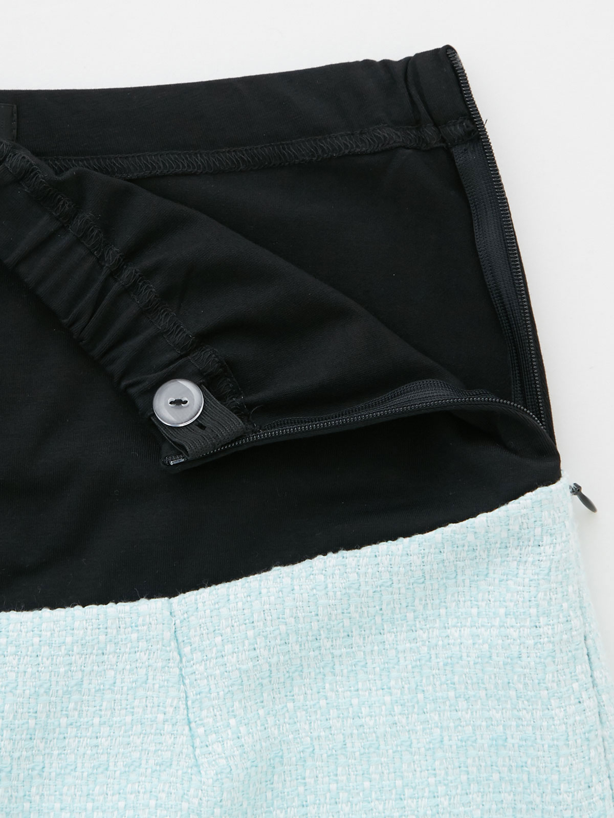 マタニティ スカート|サマーツイードタイトスカート【出産後も長く使える】