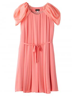 LOVE MIC（ラブミック）ジョーゼット2WAYタックワンピース　マタニティ・授乳服21267