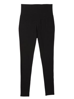 マタニティレッグウェア|fairy(フェアリー)【産前産後対応】お腹らくちんレギンス【出産後も長く使える】|ブラック