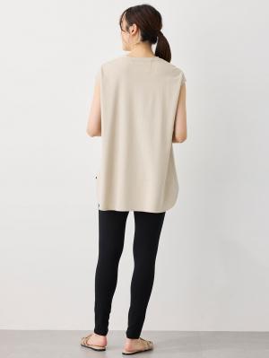 マタニティレッグウェア|fairy(フェアリー)【産前産後対応】お腹らくちんレギンス【出産後も長く使える】|ブラック