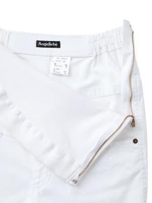 マタニティ パンツ|P・パンツ　ストレッチカラーチノスキニー