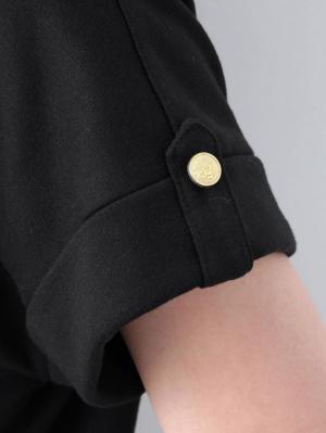 マタニティ ワンピース|LOVE MIC（ラブミック）ポンチ×インレイボーダー コクーンワンピース　マタニティ・授乳服【出産後も長く使える】