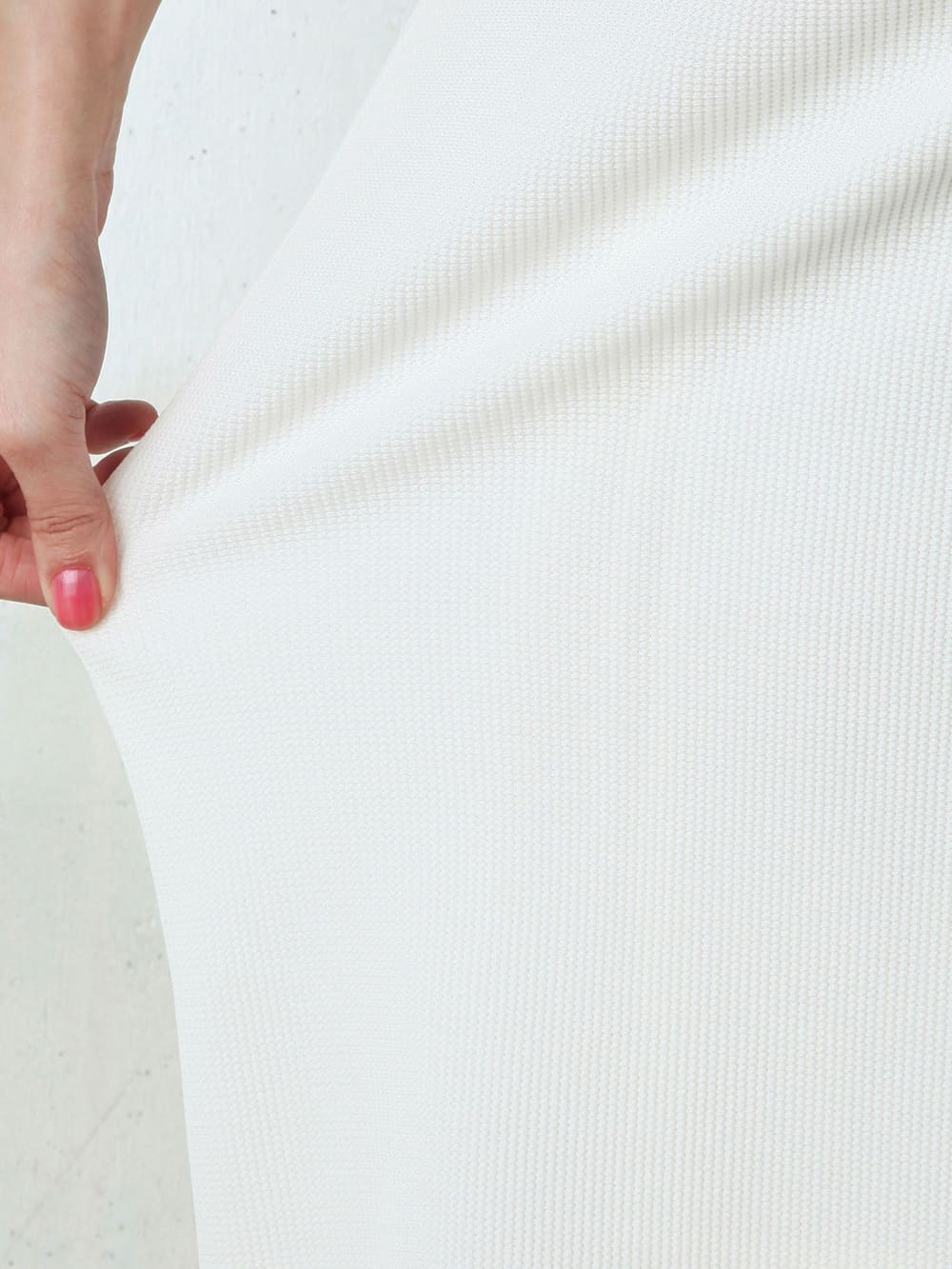 マタニティ スカート|【産前産後対応】ワッフルニット タイトスカート【出産後も長く使える】