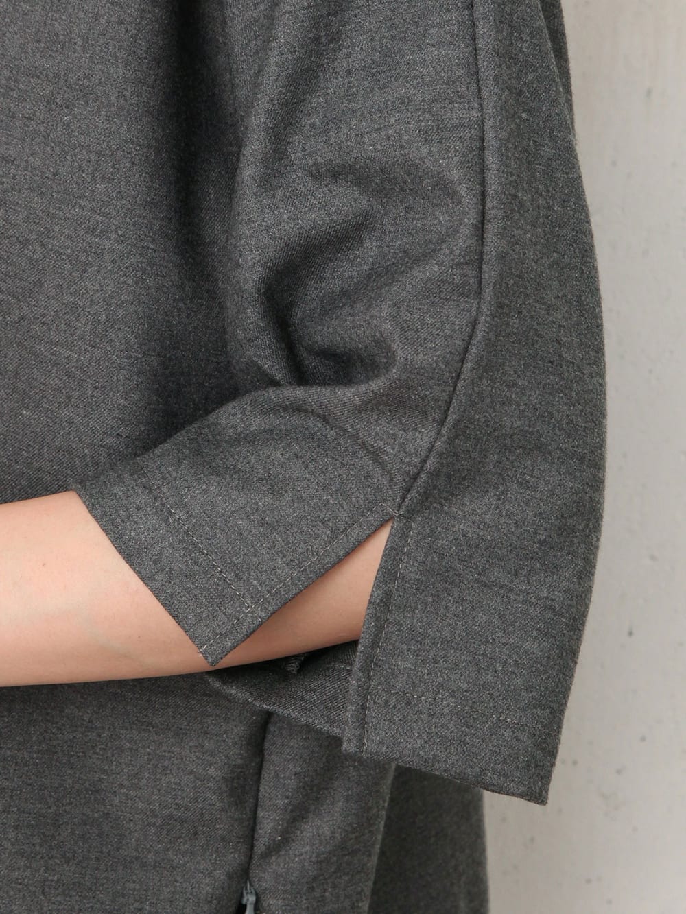 アウトレット|ストレッチ微起毛Tブラウス マタニティ・授乳服【出産後も長く使える】