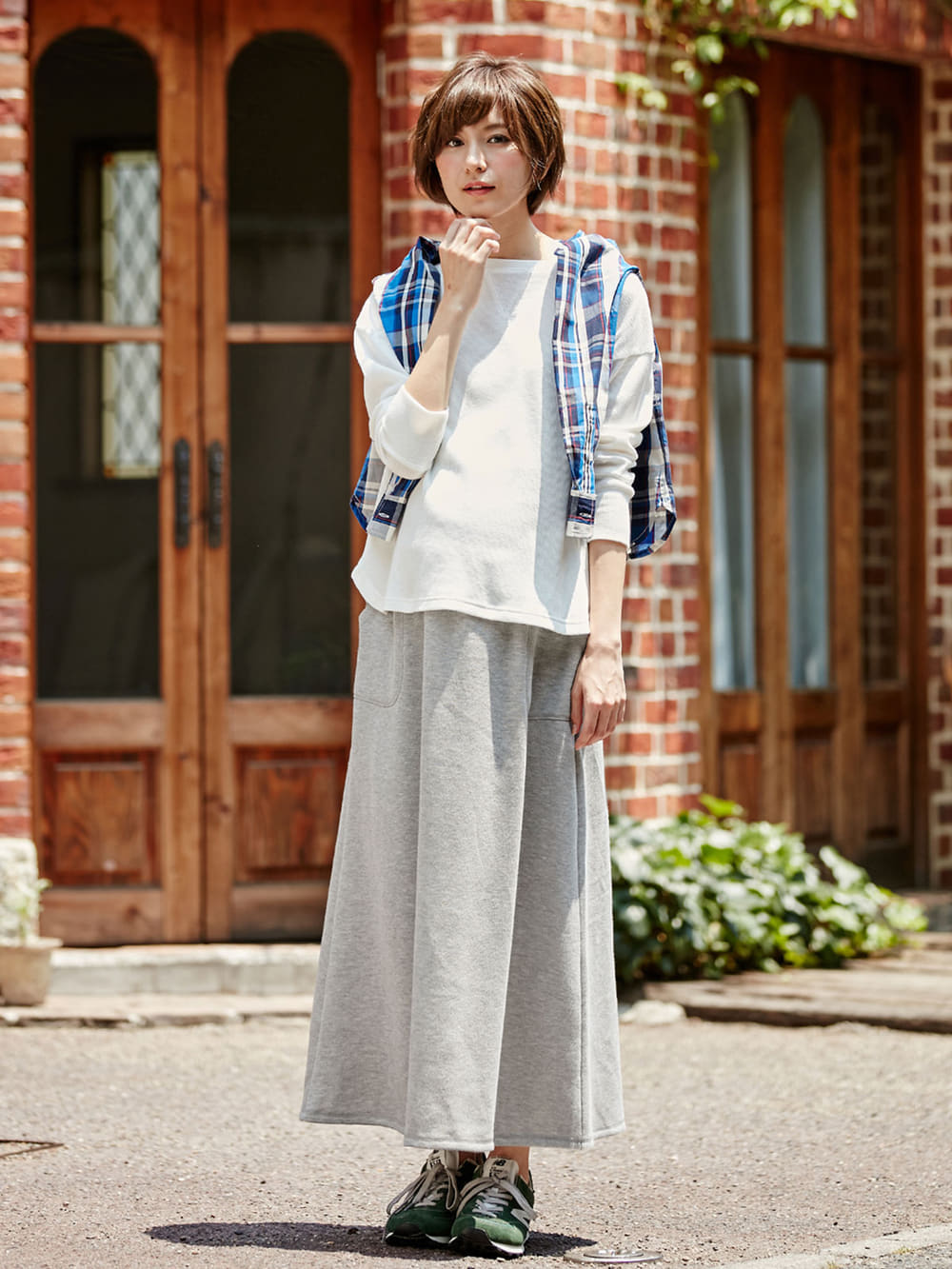 産前産後対応 ふんわり裏起毛マキシスカート マタニティウェア 授乳服通販 エンジェリーベ 公式 産前産後対応 ふんわり裏起毛マキシスカート マタニティウェア 授乳服通販 エンジェリーベ 公式