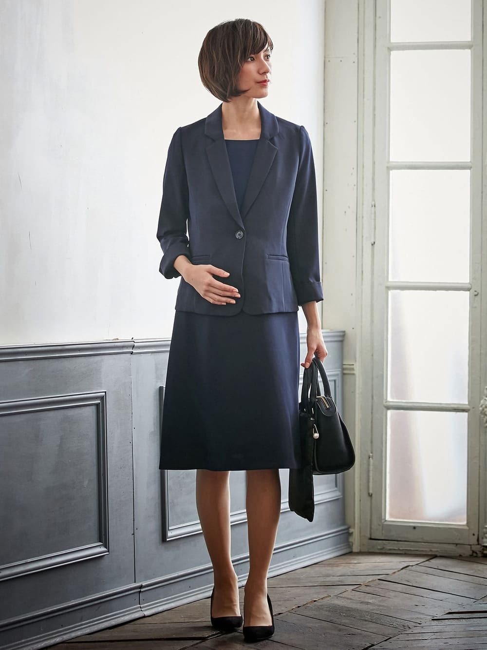 マタニティ ワンピース 授乳口付 ワンピース マタニティウェア 授乳服通販 エンジェリーベ 公式