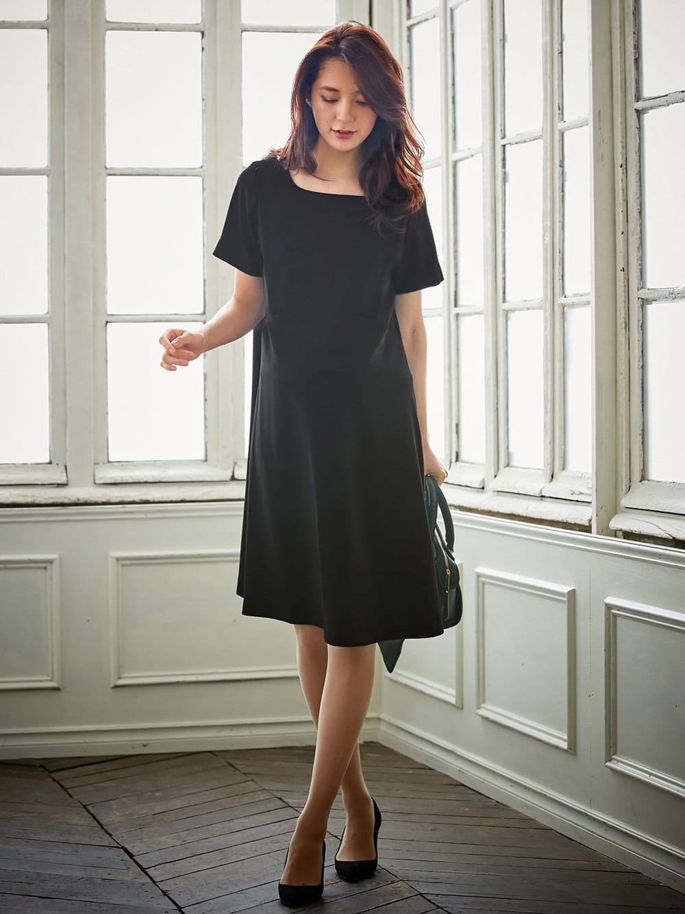 マタニティ ワンピース 授乳口付 ワンピース マタニティウェア 授乳服通販 エンジェリーベ 公式