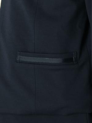 マタニティ ワンピース|【産前産後対応】ストレッチポンチ ノーカラージャケット