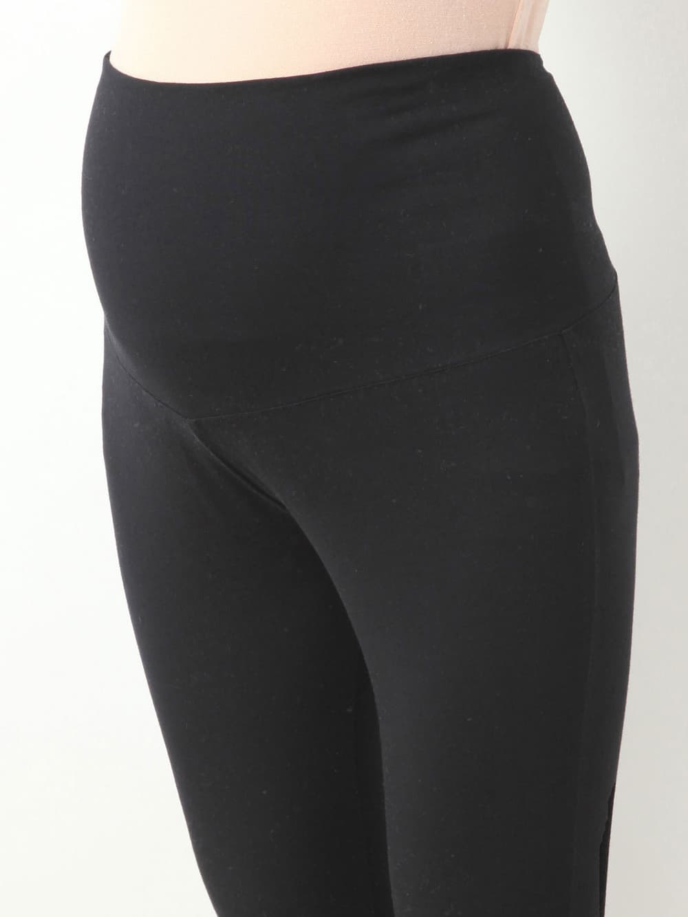 マタニティ パジャマ・ルームウェア|【授乳口付】【産後も使えるパンツ付】カットベロアボーダーマキシワンピパジャマ