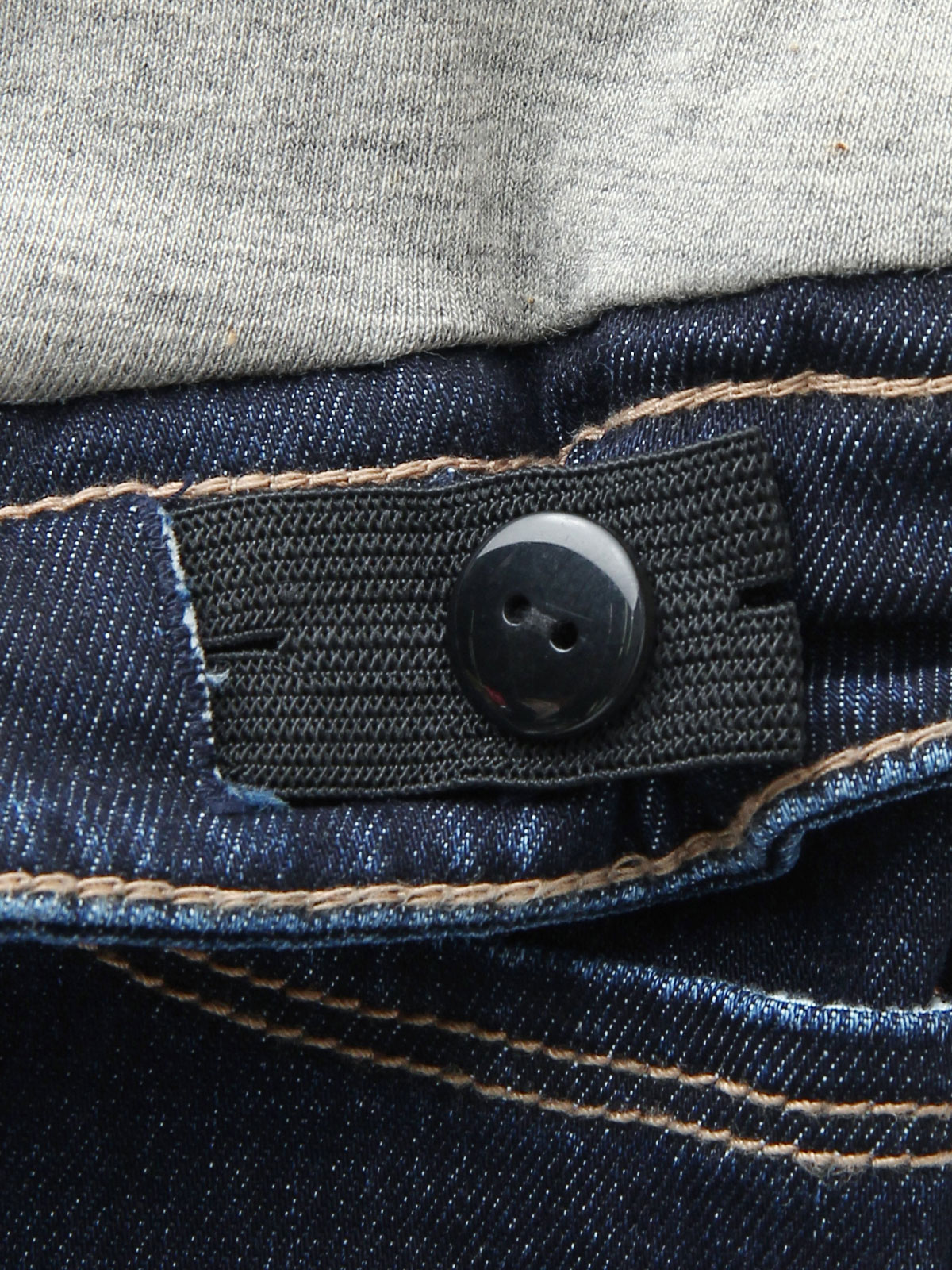 マタニティ パンツ|【産前産後対応】ハイストレッチトラペーズデニムパンツ（2レングス展開）【出産後も長く使える】