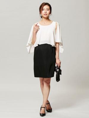 マタニティ ワンピース|LOVE MIC（ラブミック）ウォッシャブル2WAYジョーゼットワンピース　マタニティ・授乳服【出産後も長く使える】