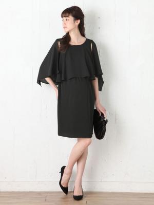 マタニティ ワンピース|LOVE MIC（ラブミック）ウォッシャブル2WAYジョーゼットワンピース　マタニティ・授乳服【出産後も長く使える】