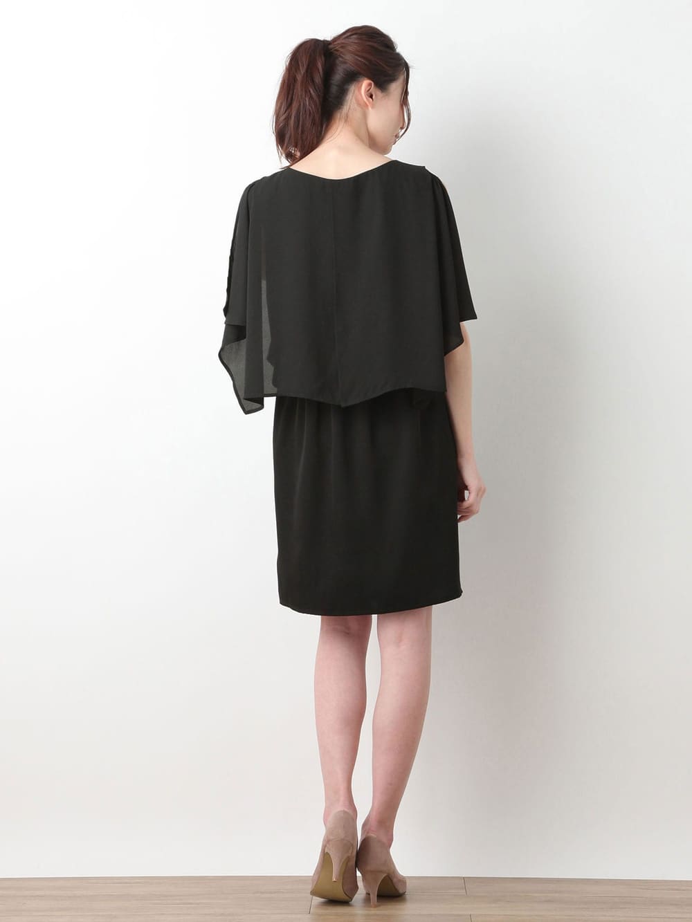 マタニティ ワンピース|LOVE MIC（ラブミック）ウォッシャブル2WAYジョーゼットワンピース　マタニティ・授乳服【出産後も長く使える】