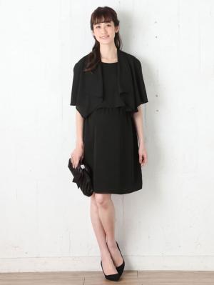 マタニティ ワンピース|LOVE MIC（ラブミック）ウォッシャブル2WAYジョーゼットワンピース　マタニティ・授乳服【出産後も長く使える】