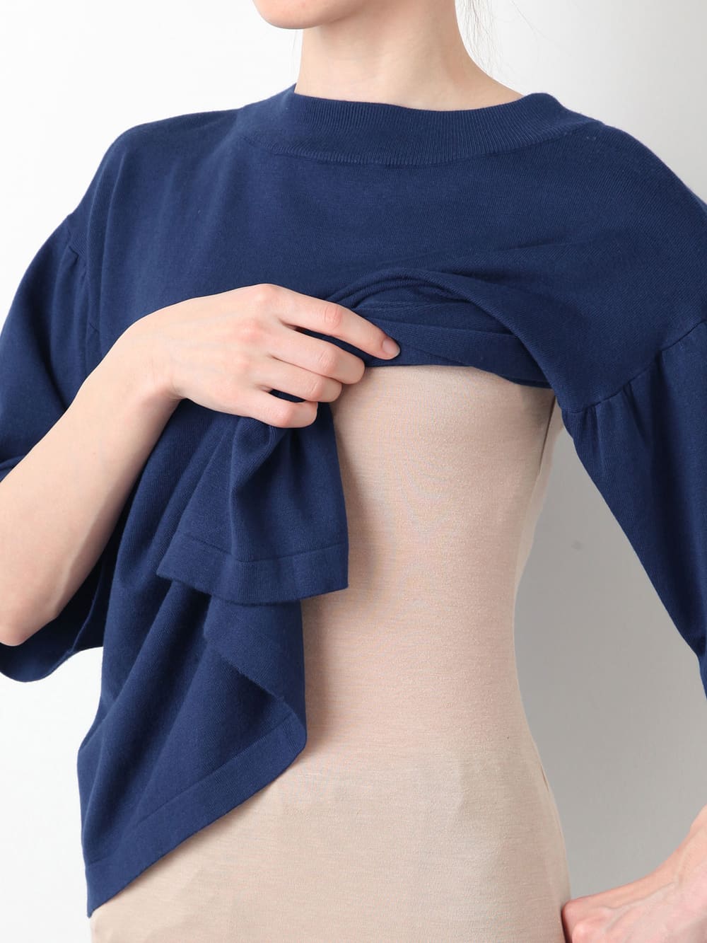 授乳しやすい バックシャンギャザースリーブニット マタニティウェア 授乳服 マタニティインナー専門通販 エンジェリーベオンライン エンジェリーベ 公式オンラインショップ 授乳しやすい バックシャンギャザースリーブニット マタニティウェア 授乳服 マタニティインナー専門通販 エンジェリーベオンライン エンジェリーベ 公式オンラインショップ