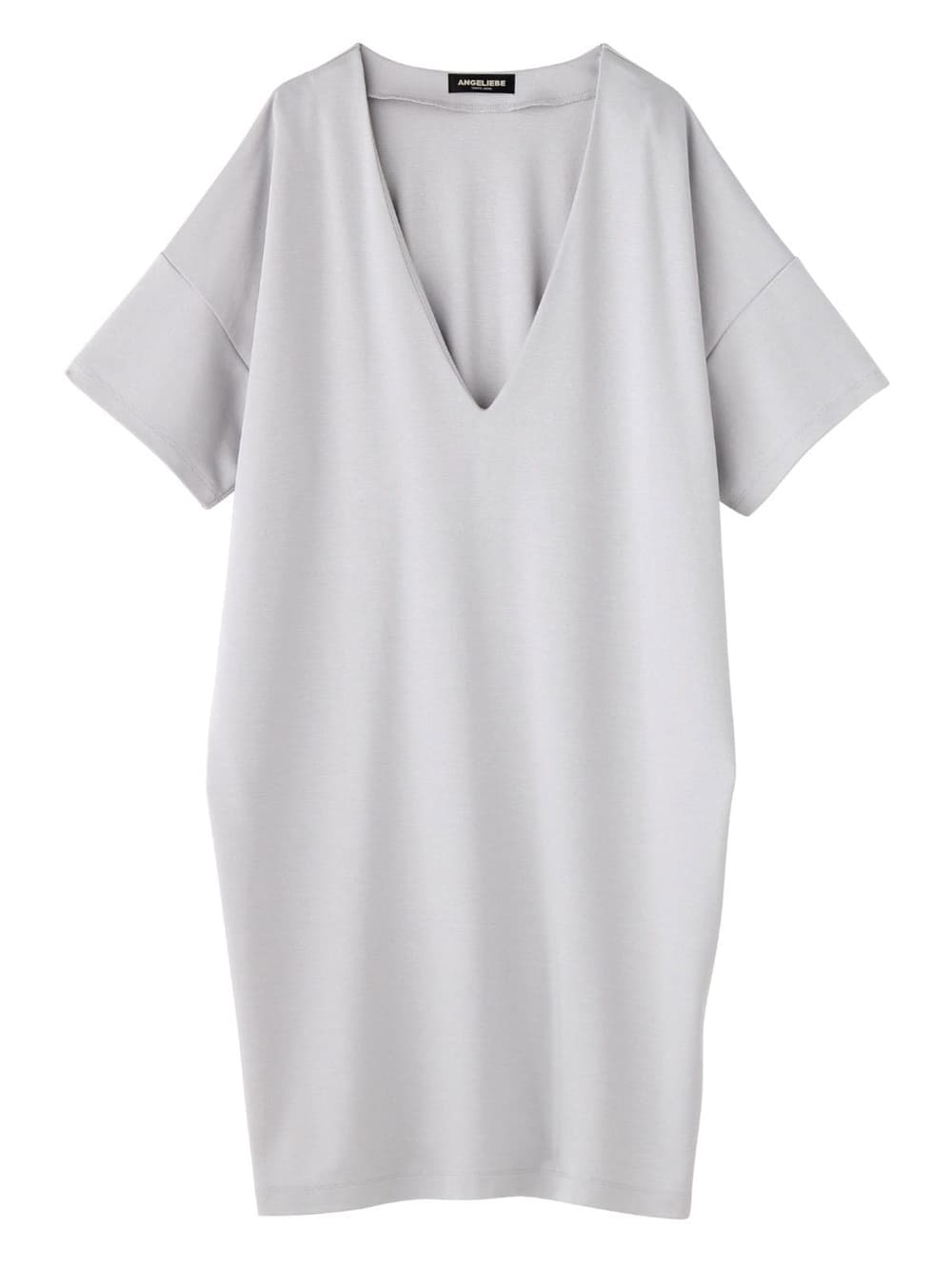 マタニティ ワンピース|【マタニティ・授乳服】【セット】Vネックワンピース＆チューブトップ【出産後も長く使える】