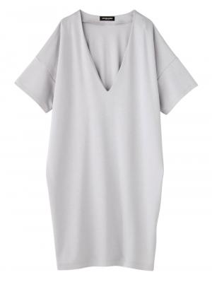 マタニティ ワンピース|【マタニティ・授乳服】【セット】Vネックワンピース＆チューブトップ【出産後も長く使える】