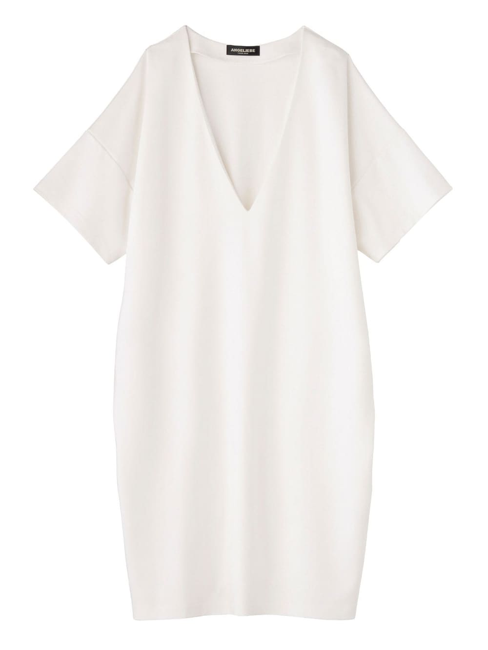 マタニティ ワンピース|【マタニティ・授乳服】【セット】Vネックワンピース＆チューブトップ【出産後も長く使える】