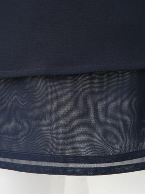 マタニティ トップス|ストレッチジョーゼットフレンチスリーブトップス マタニティ・授乳服【出産後も長く使える】