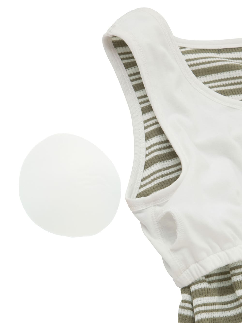 株主優待カテゴリー|ワッフルボーダータンクワンピース