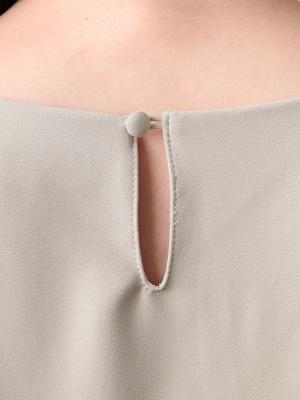 マタニティ トップス|ストレッチジョーゼットトップス　マタニティ・授乳服