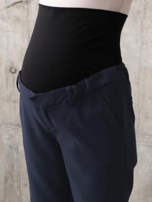 マタニティ パンツ|【産前産後対応】マットツイルストレートパンツ【出産後も長く使える】