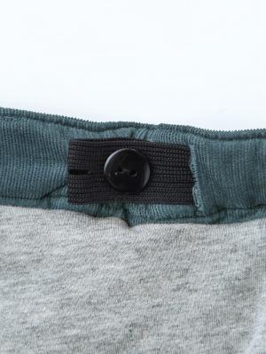 マタニティ パンツ|【産前産後対応】【あったか】裏起毛コーデュロイシガレットパンツ【出産後も長く使える】