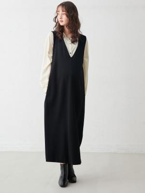 【新品タグ付き】emmi ノースリーブロングワンピース 黒 マタニティにも 楽天市場】＼最大3000円OFFクーポン／ マタニティ ワンピース