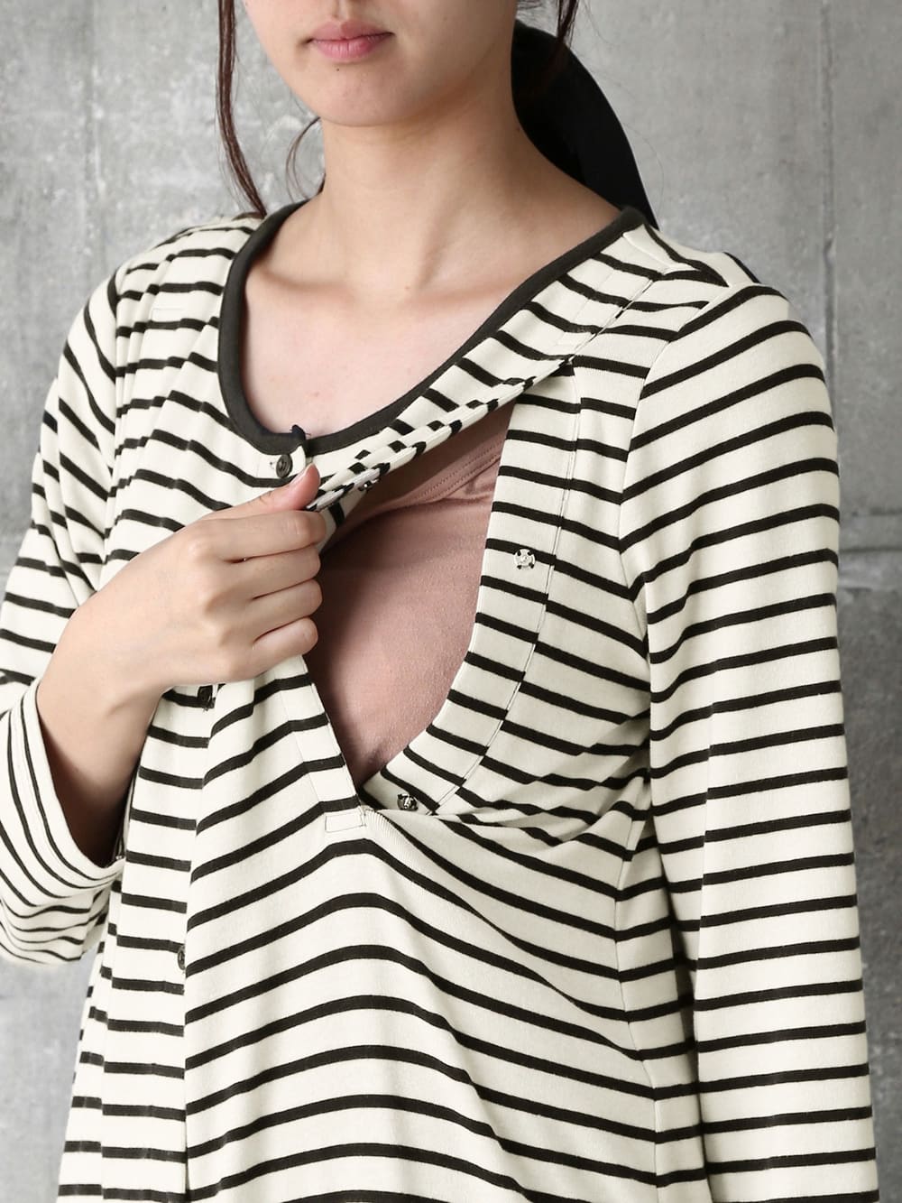 マタニティ パジャマ・ルームウェア|【授乳口付】ドロストワンピ＆産後も使えるパンツセットパジャマ