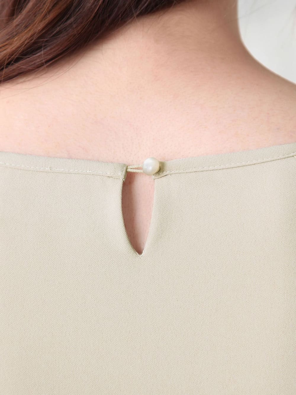 マタニティ ワンピース|ジョーゼットギャザースリーブワンピース　マタニティ・授乳服