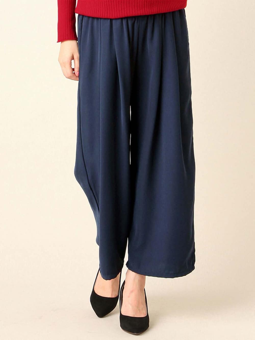 マタニティ パンツ|【産前産後対応】ツイルタックパンツ【出産後も長く使える】