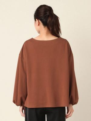 マタニティ トップス|バルーンスリーブ起毛トップス　マタニティ・授乳服【出産後も長く使える】