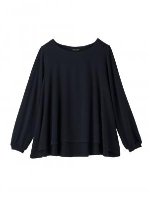 フレアーフロントヘムプルオーバー　マタニティ・授乳服 22313