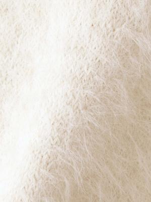 マタニティ トップス|やわらかフェザーヤーンボートネックニット