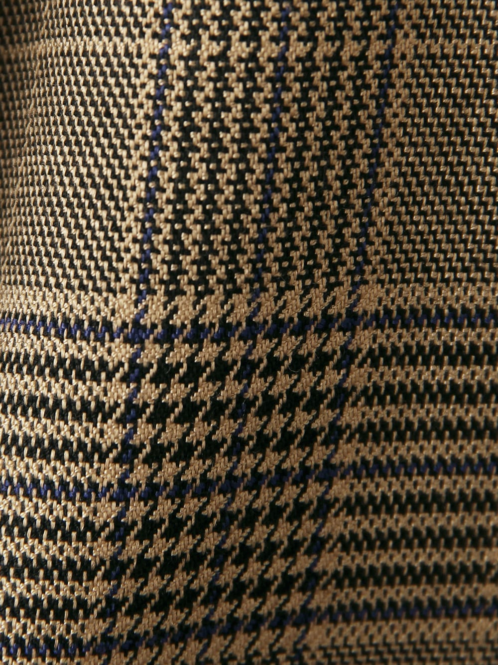 マタニティ パンツ|【産前産後対応】グレンチェックギャザーストレートパンツ【出産後も長く使える】