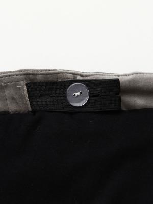 マタニティ パンツ|【産前産後対応】ベロアタックワイドパンツ