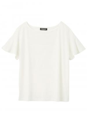 【マタニティ・授乳服】シルケット加工フレアスリーブプルオーバー【出産後も長く使える】 22414