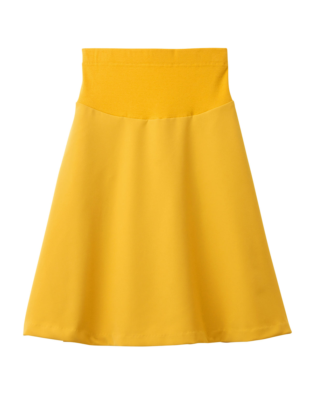 株主優待カテゴリー|LOVE MIC（ラブミック）防汚加工　フレアスカート|イエロー