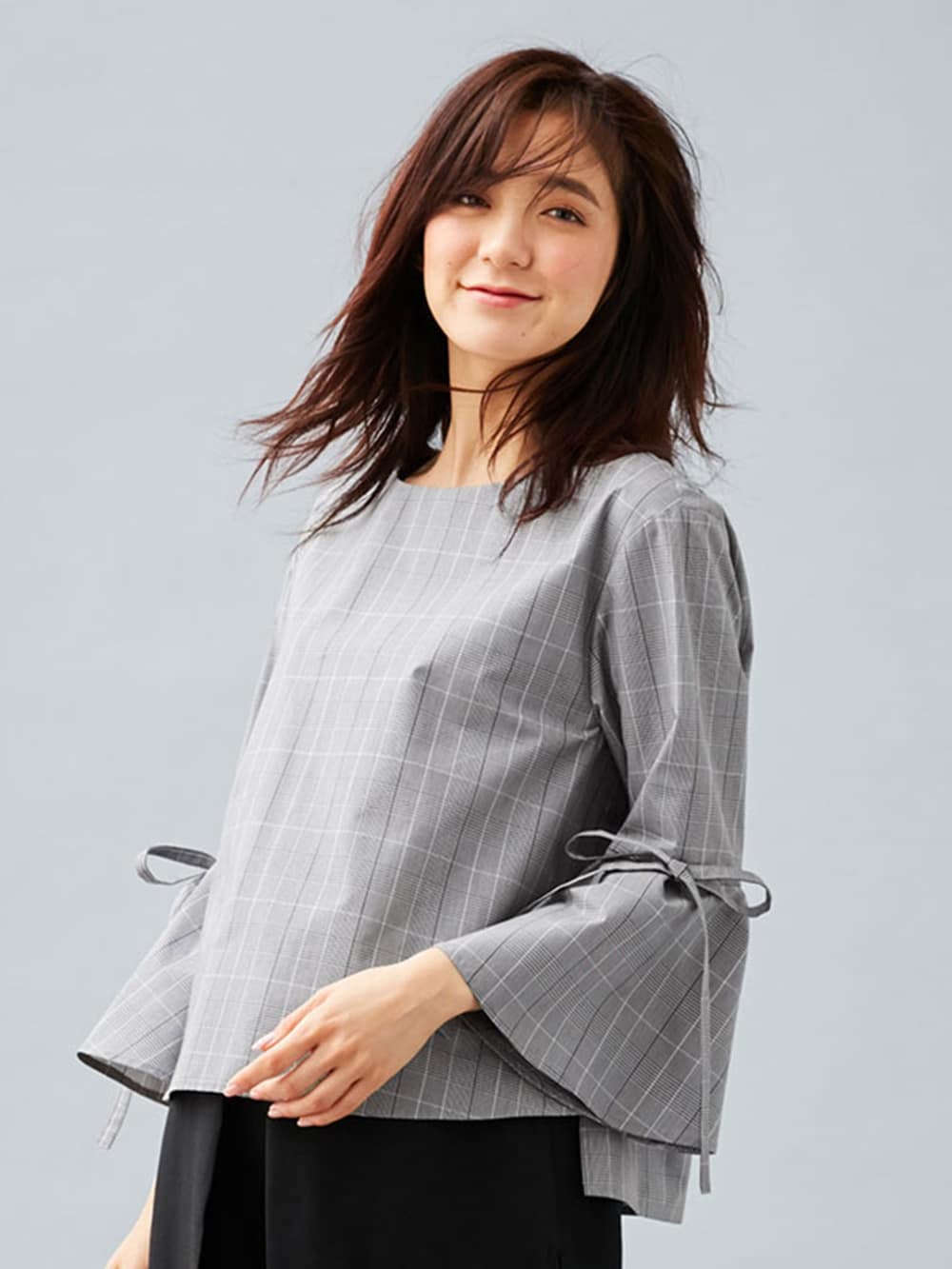 Love Mic 授乳口付 袖リボントップス エンジェリーベ マタニティウェア 授乳服通販 エンジェリーベ 公式 Love Mic 授乳口付 袖リボントップス エンジェリーベ マタニティウェア 授乳服通販 エンジェリーベ 公式