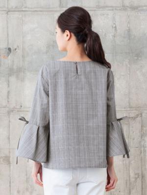 マタニティ トップス|LOVE MIC(ラブミック)袖リボントップス マタニティ・授乳服【出産後も長く使える】