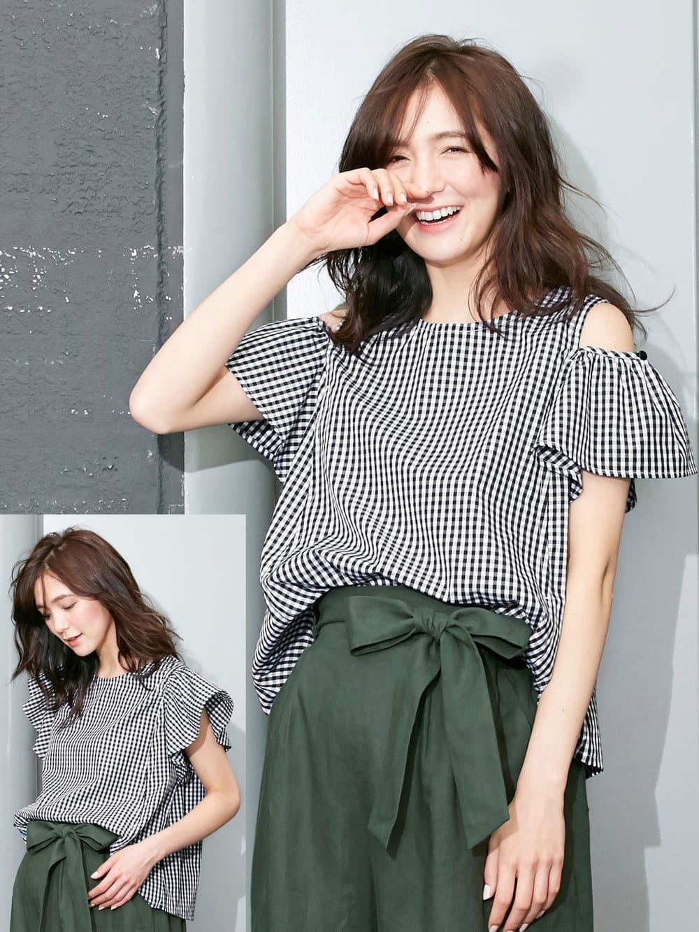 A I N 授乳口付 2wayオープンショルダートップス マタニティウェア 授乳服通販 エンジェリーベ 公式 A I N 授乳口付 2wayオープンショルダートップス マタニティウェア 授乳服通販 エンジェリーベ 公式